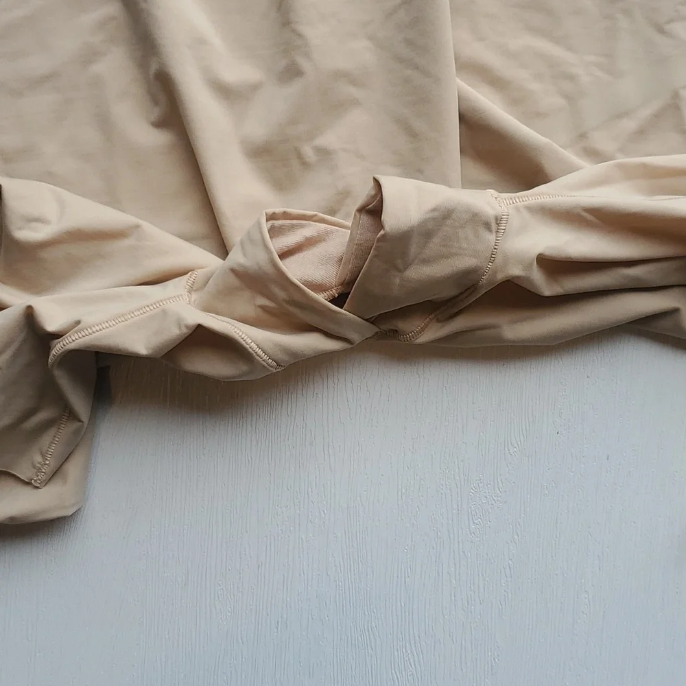 Spanx Nude Trust Your Thinstincts Mid Thigh Bodysuit Shapewear 3X NWT